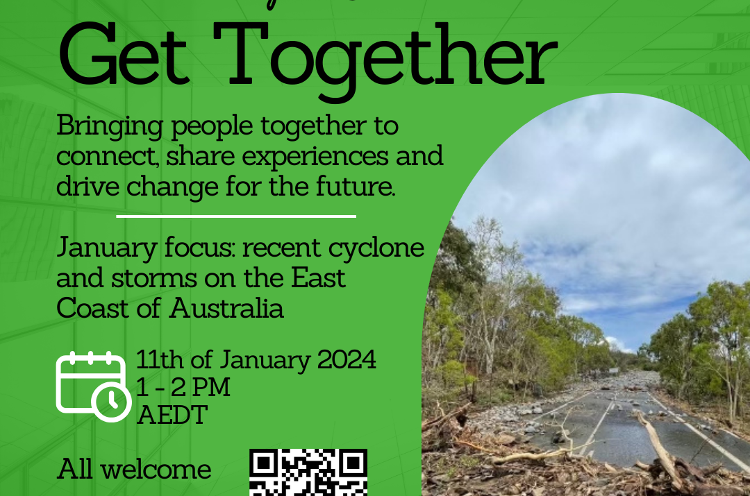 January Get together Join us online on 11 Jan 1-2pm AEDT